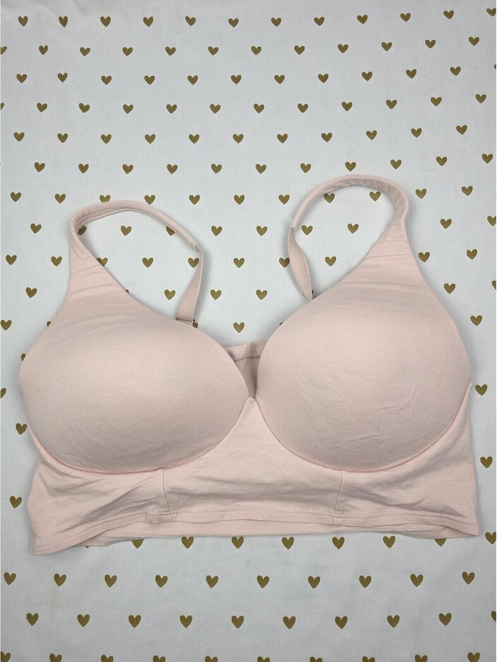 Victorias Secret Pink XL Super Soft Wireless Bralette Bra Top Tank
